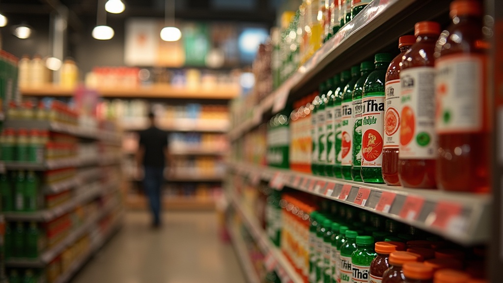 泰國零售通路中的食品飲料包裝
