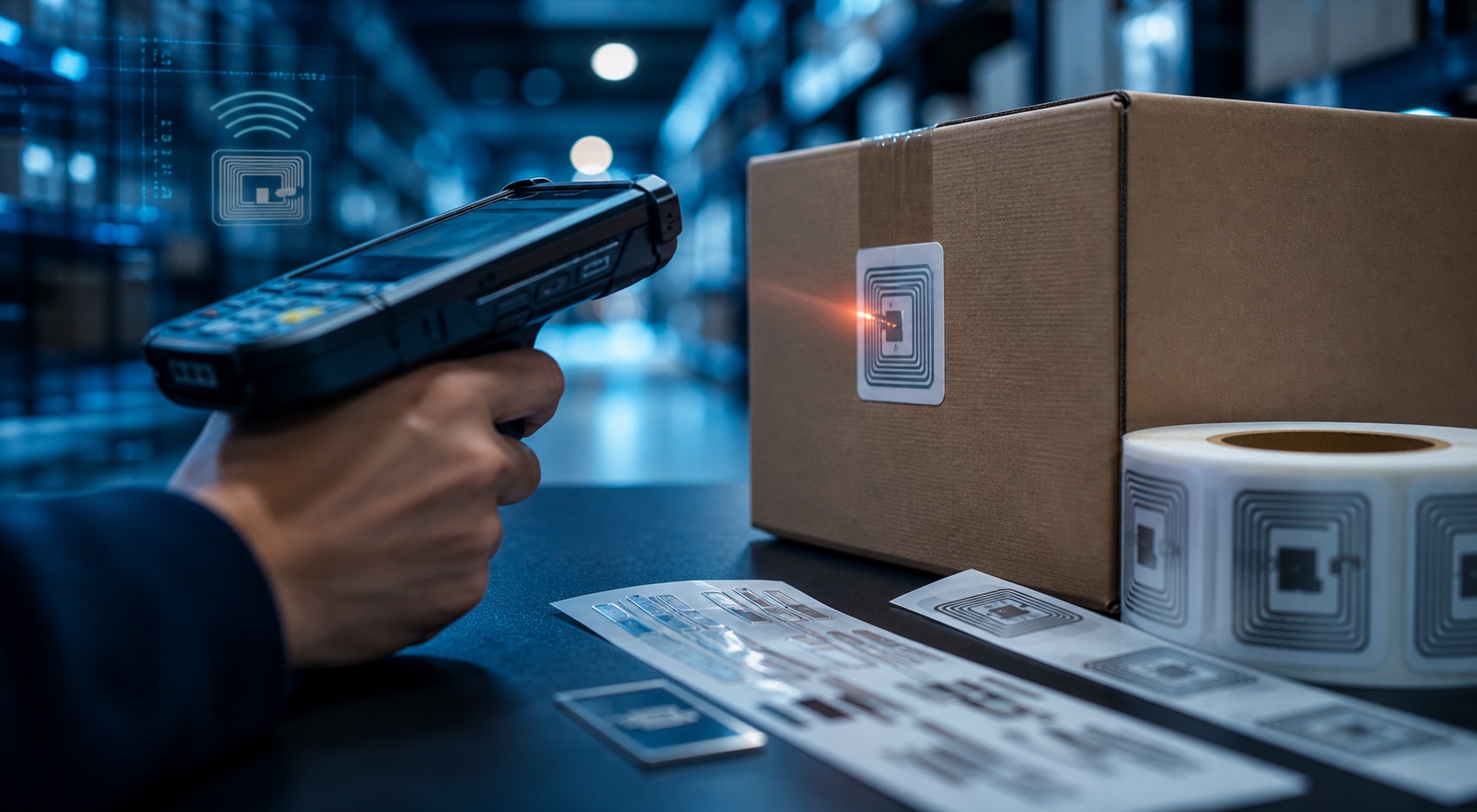 RFID 智慧標籤、零售庫存與防盜識別技術