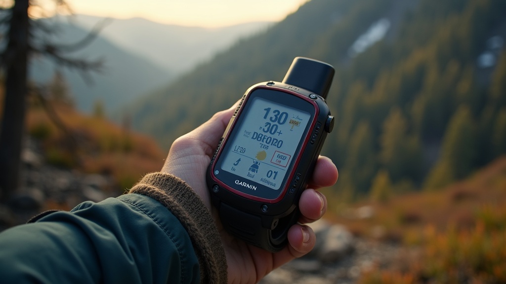 Garmin 戶外 GPS 與衛星通訊情境